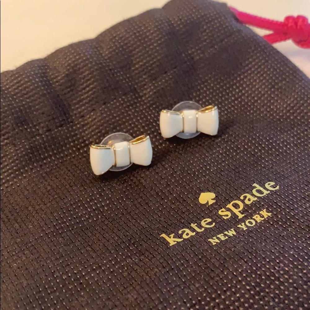 Kate Spade bow earrings